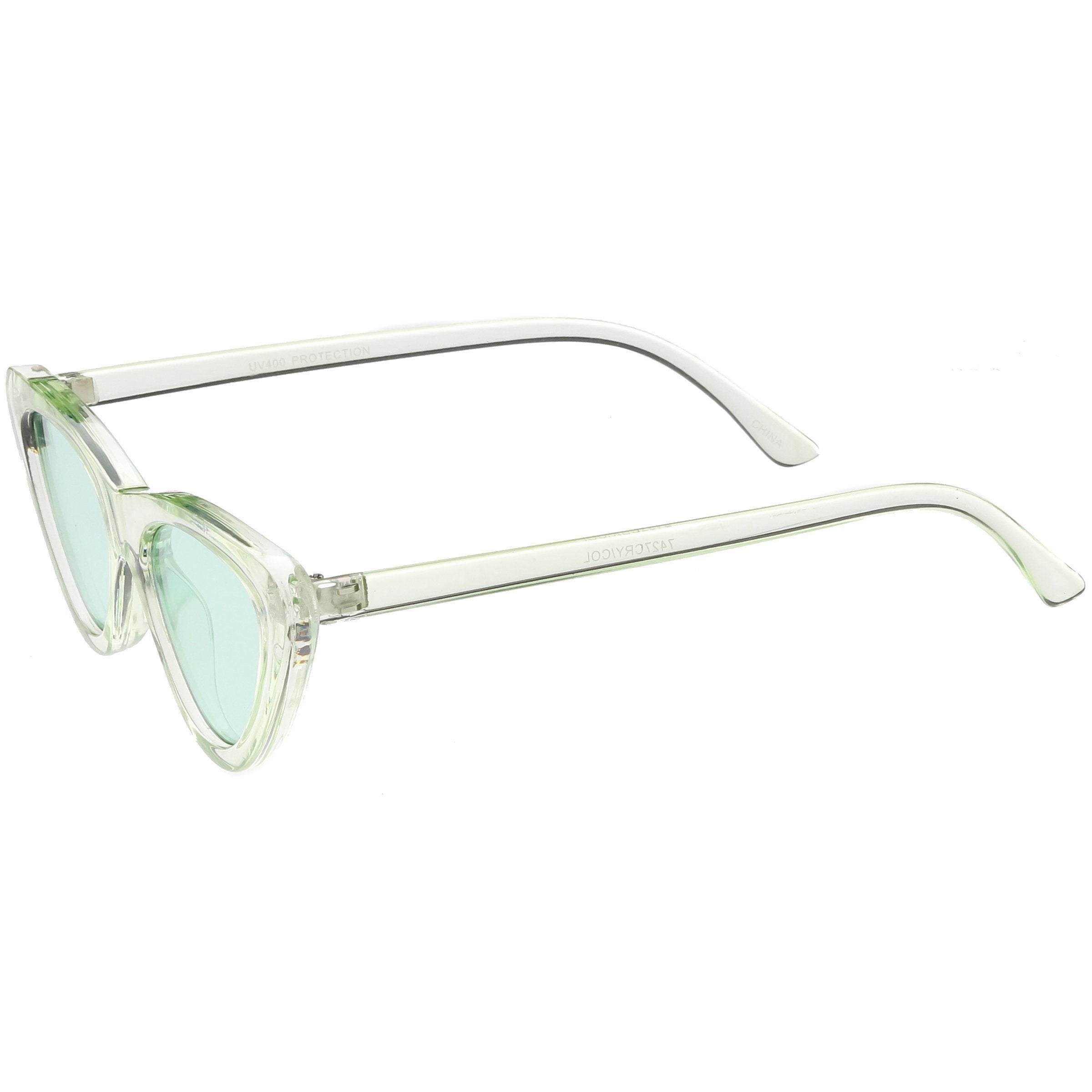 Colorful Retro Festival Cat Eye Sunglasses - Image 2