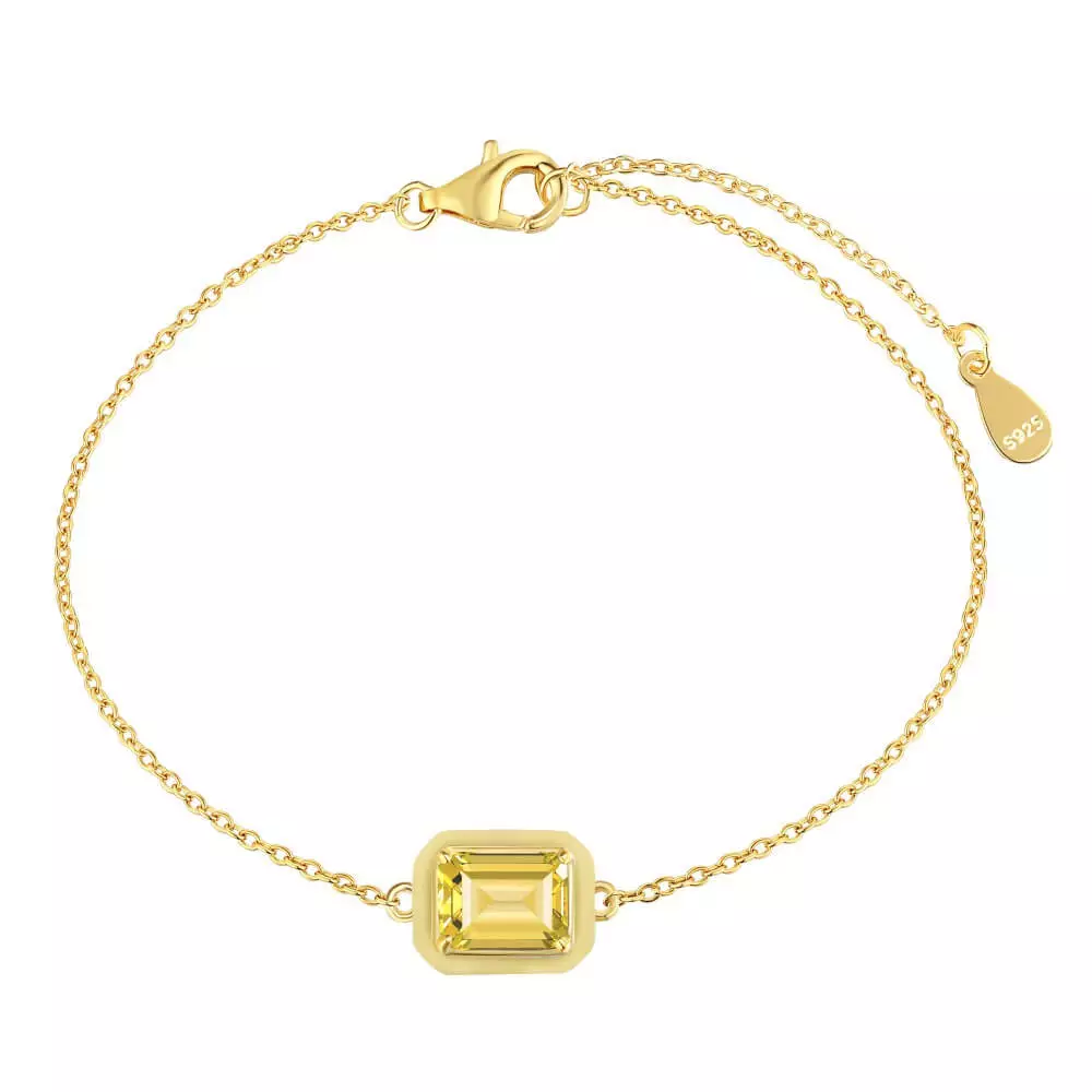 Enamel Candy Color Round Bracelet - Image 5