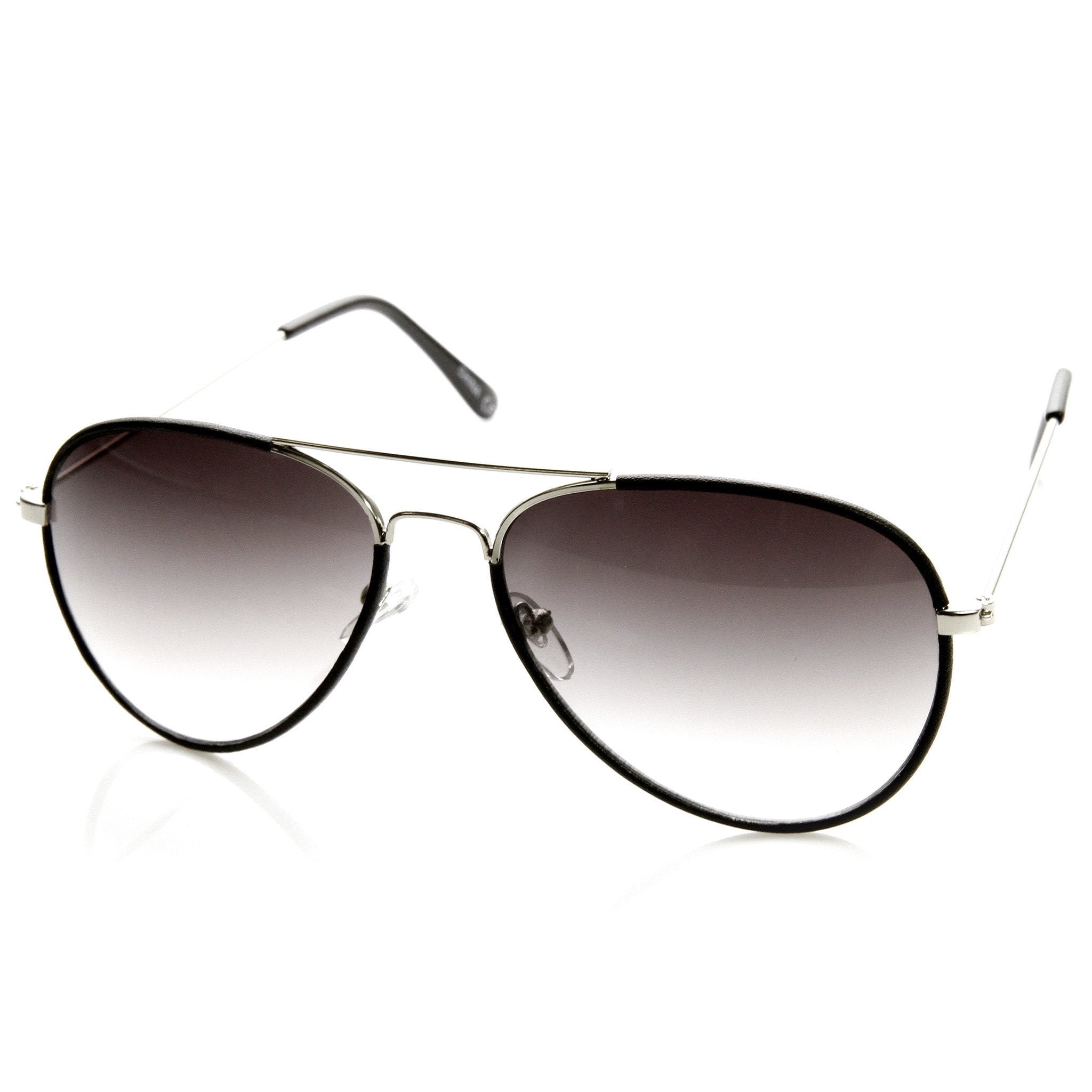 Metal Teardrop Aviator Sunglasses - Image 6