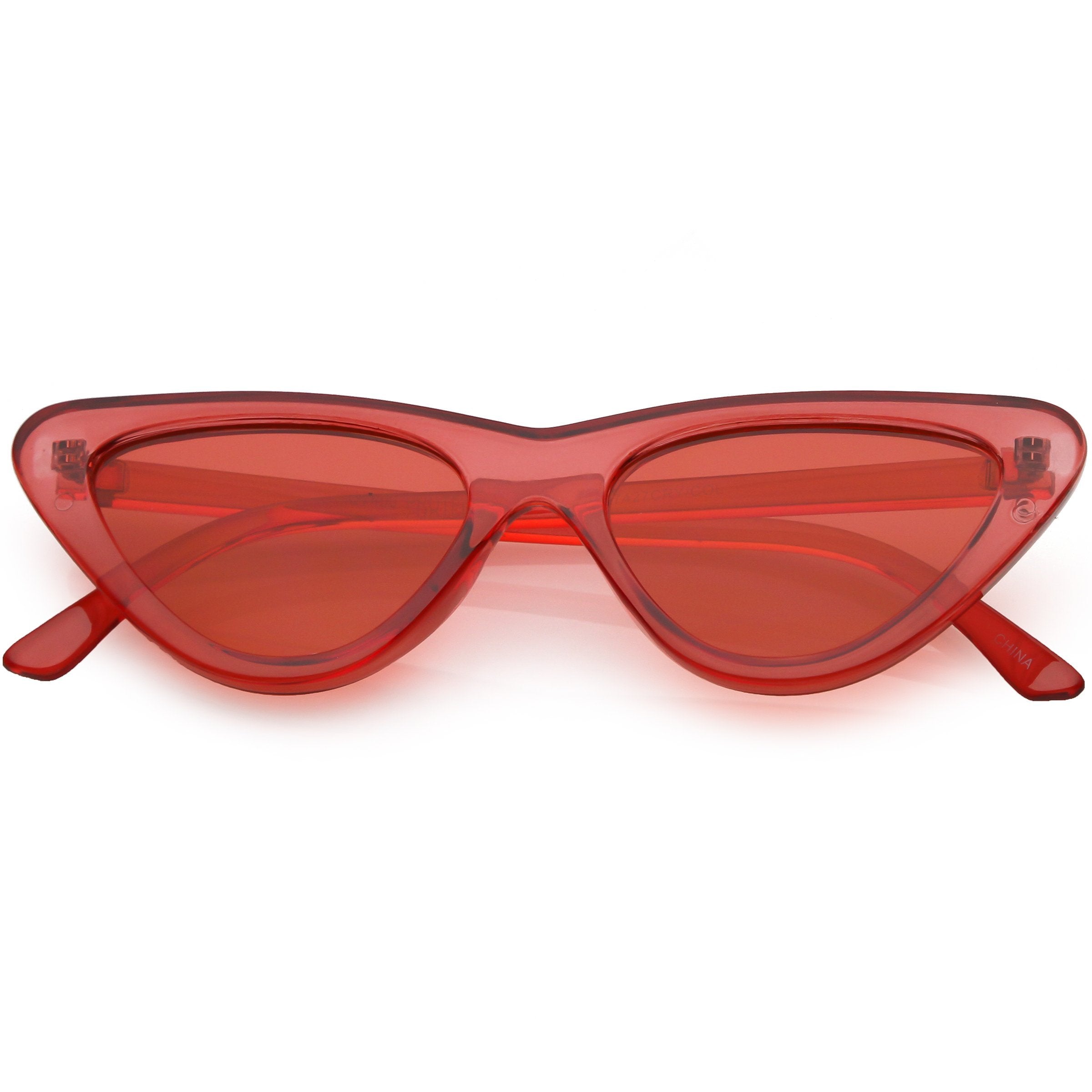 Colorful Retro Festival Cat Eye Sunglasses - Image 6