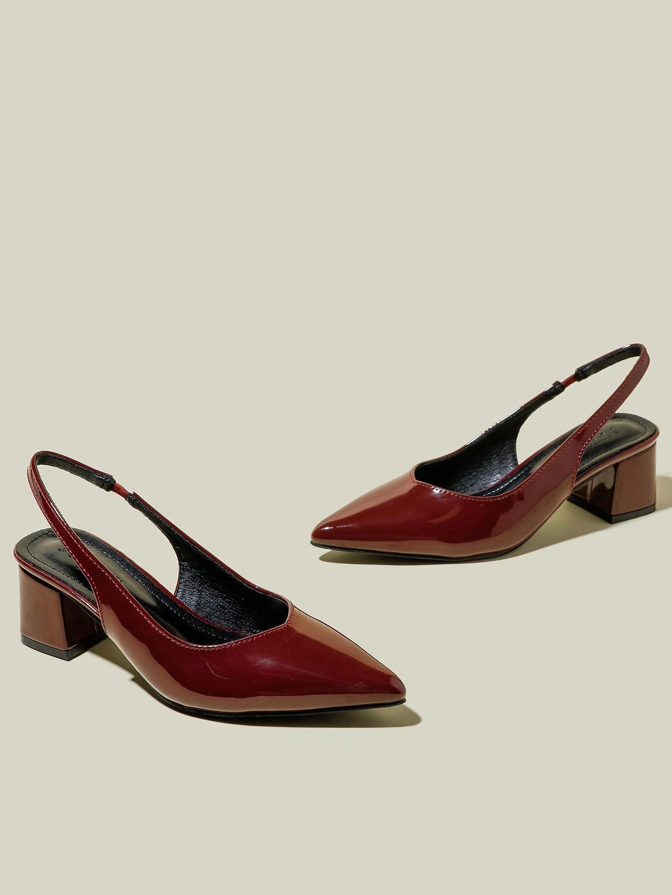 Fashionable small high heels - Image 8