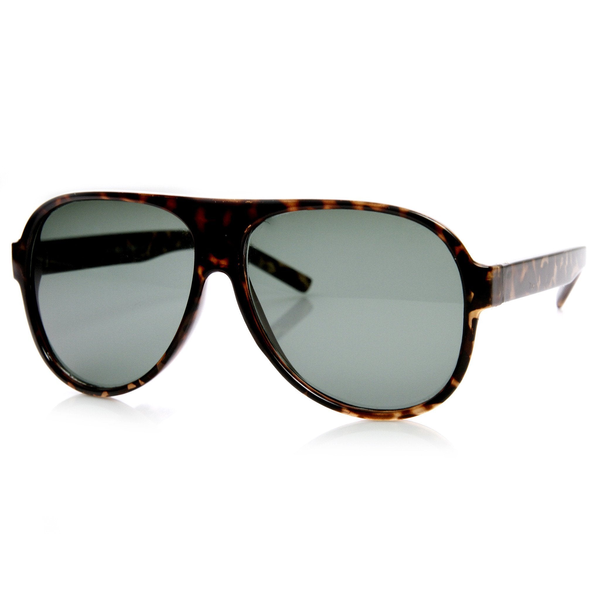 1980's Oversize Aviator Sunglasses - Image 2