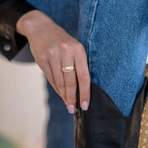Throwback Name Ring - Image 10