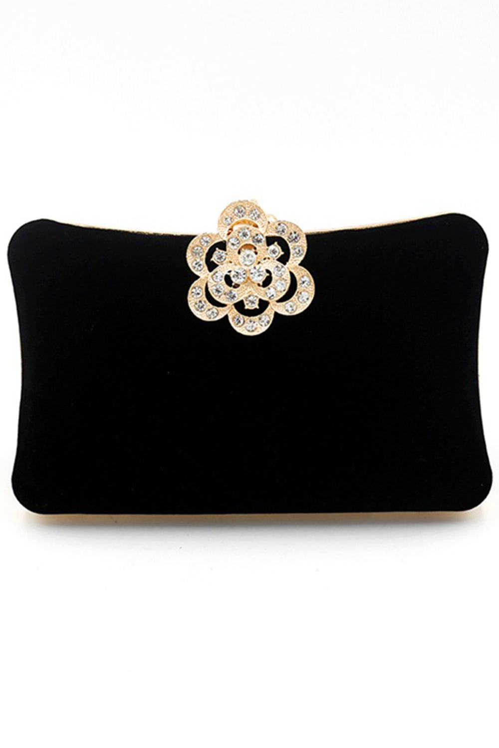 Burgundy Velvet Shoulder Chain Bag - Image 6
