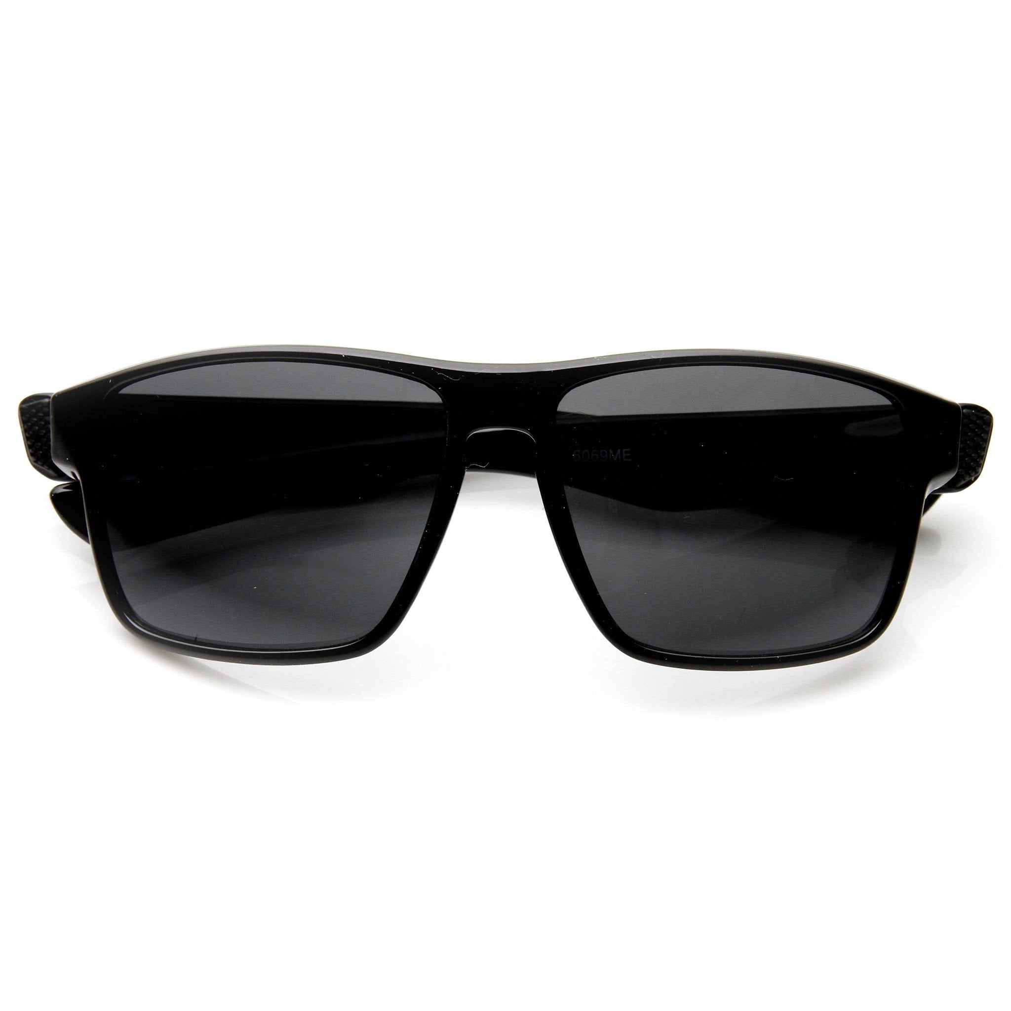 Sports Wide Frame Horned Rim