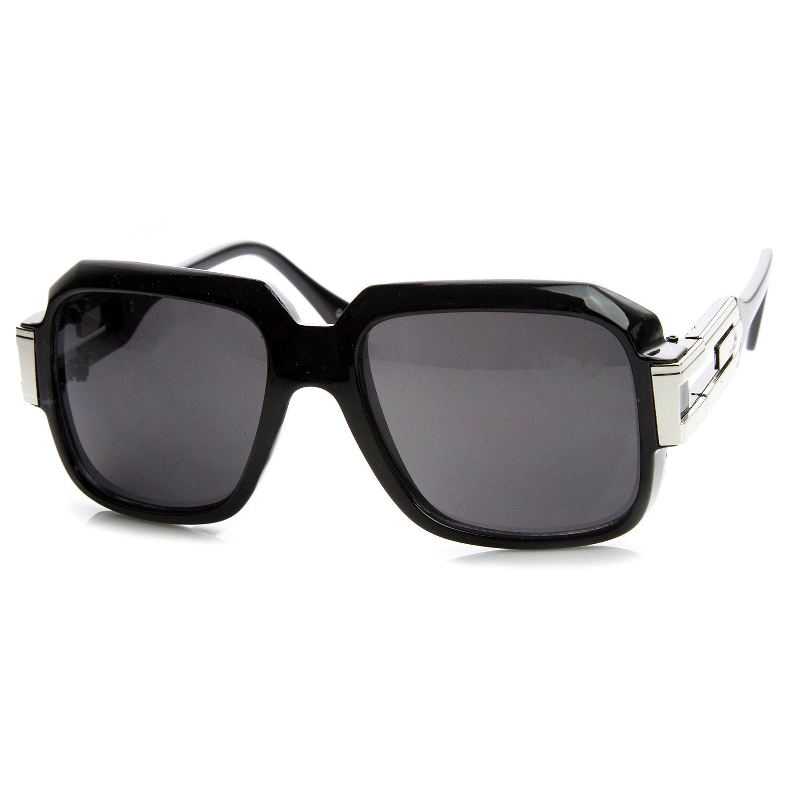 Square 80's Euro Aviator Sunglasses - Image 6