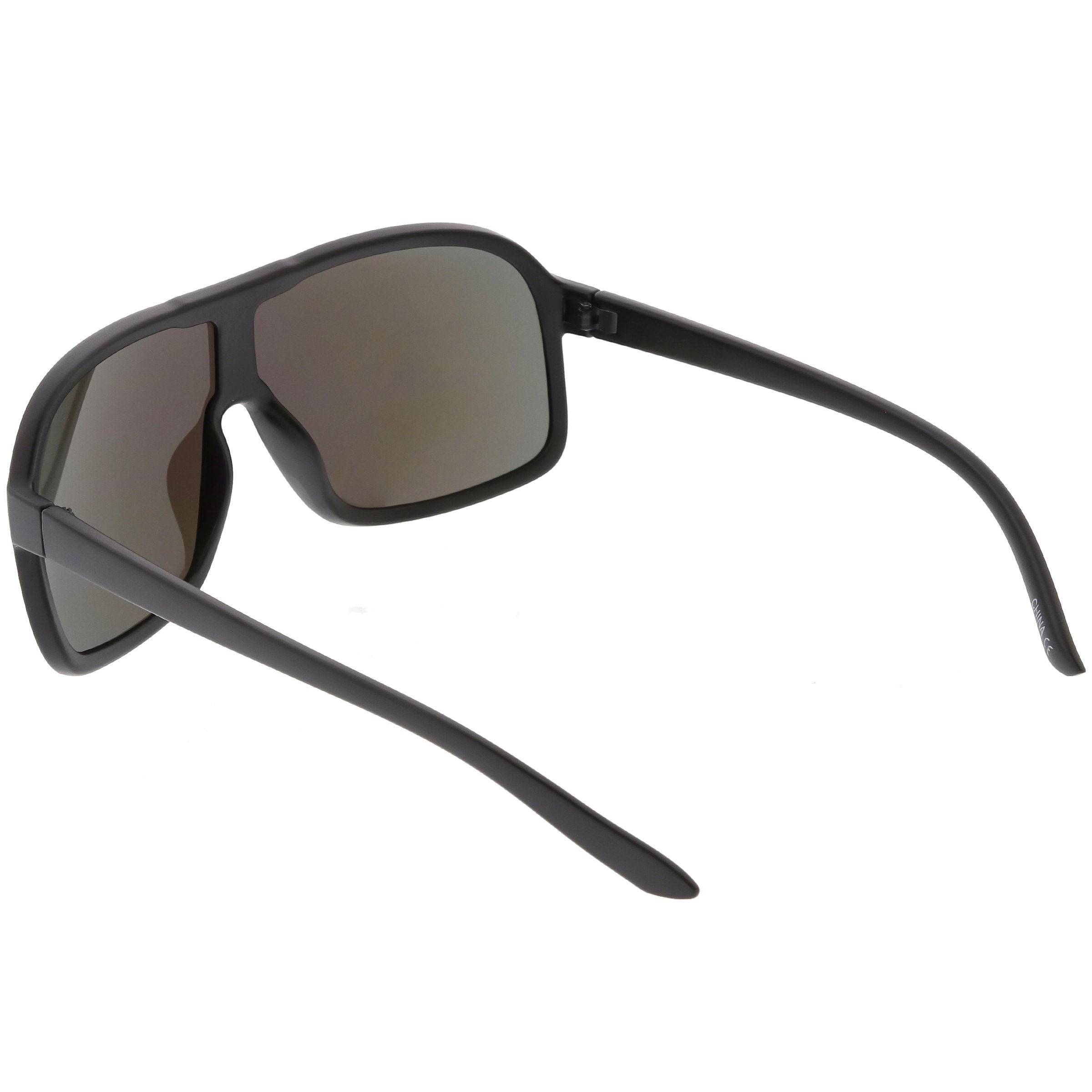 1980's Riding Sports Shield Sunglasses - Image 3