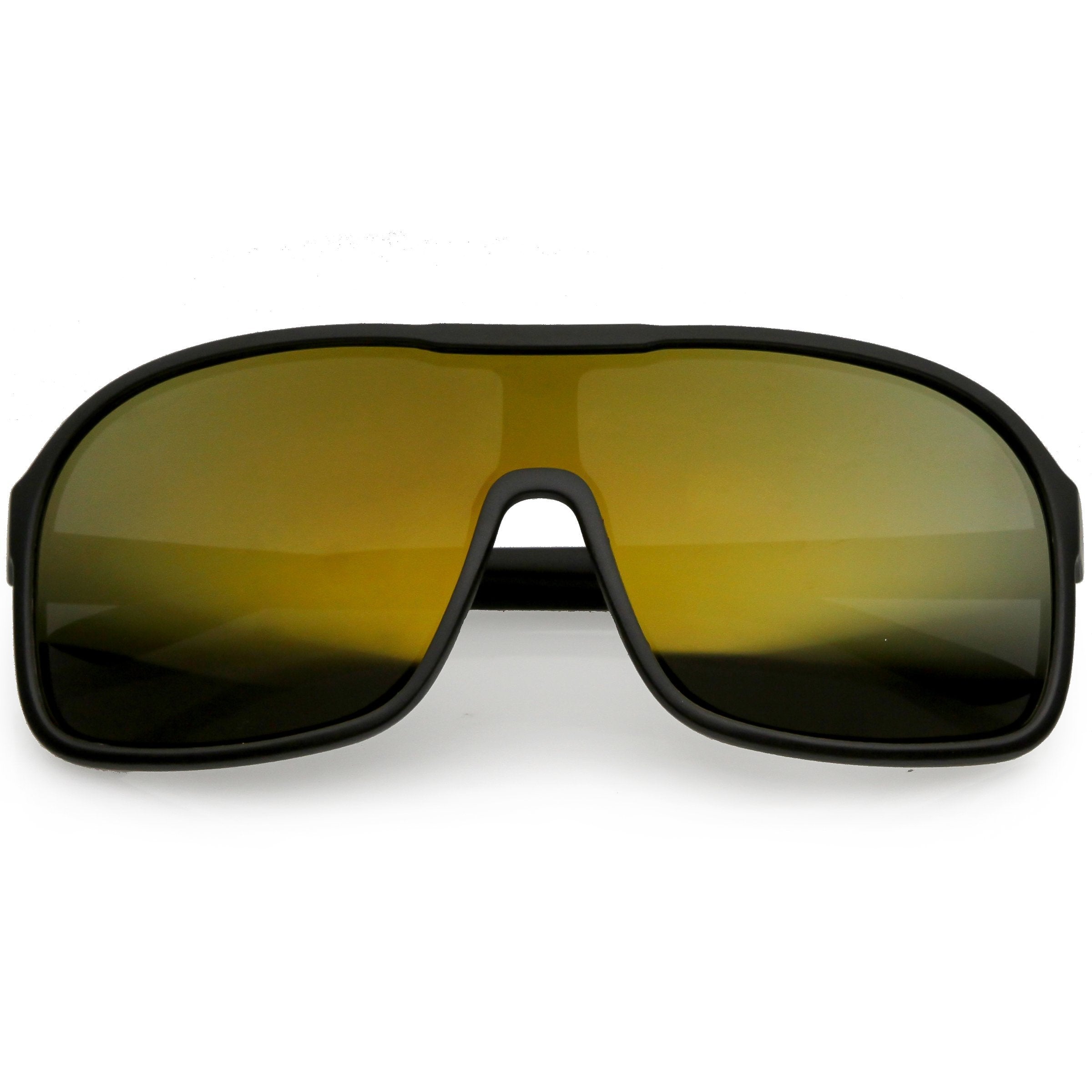 1980's Riding Sports Shield Sunglasses - Image 4
