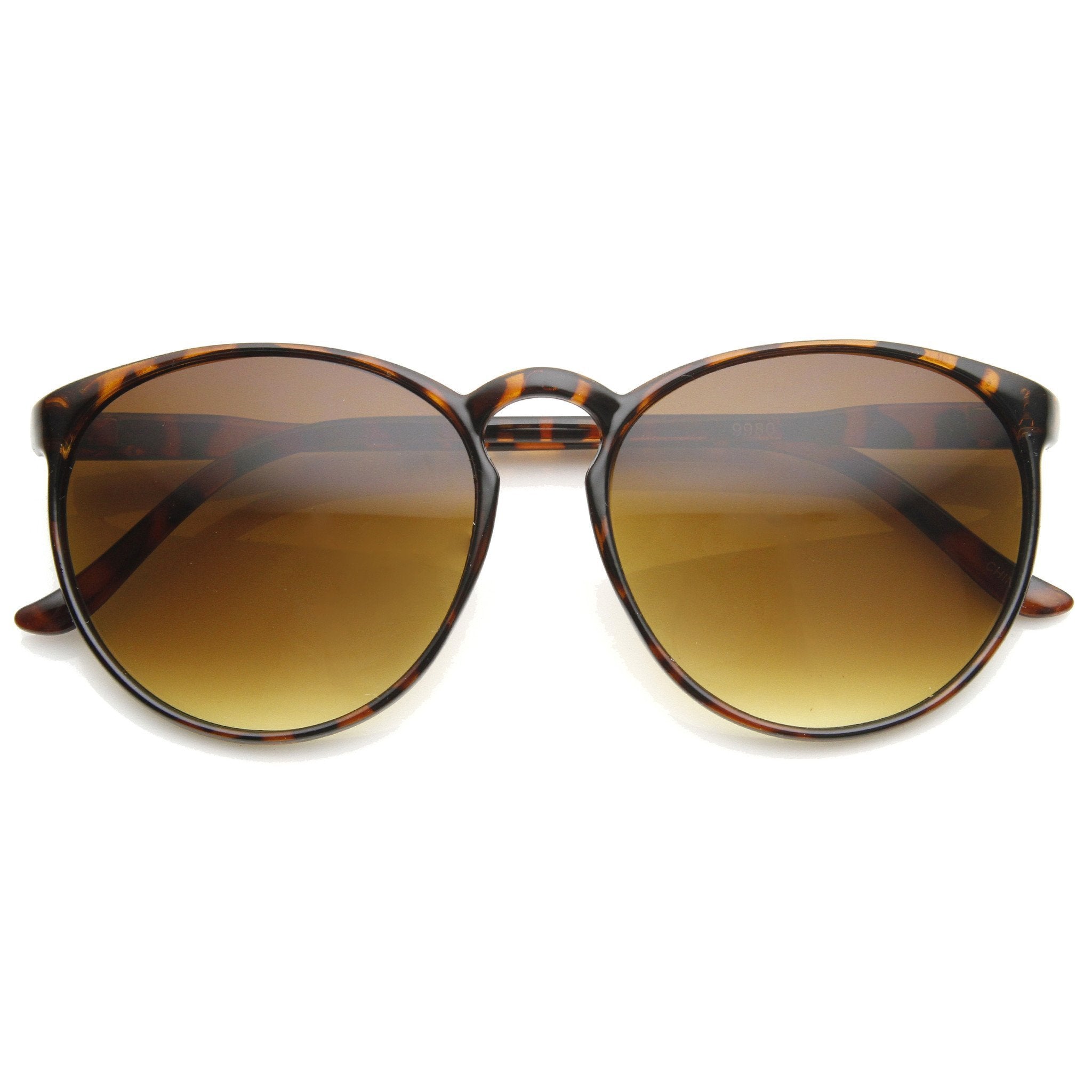 Large Round Key Hole Sunglasses - Image 5