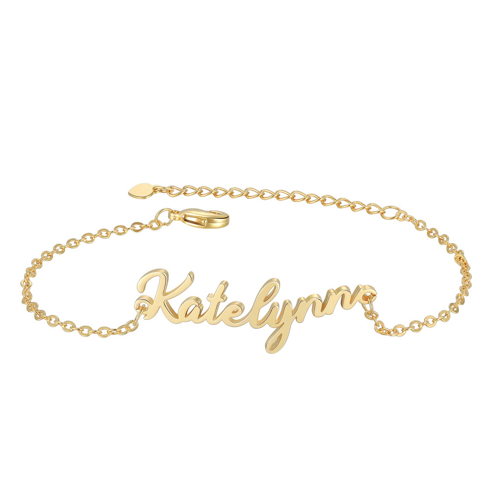 Simple Carrie Name Bracelet / Anklet