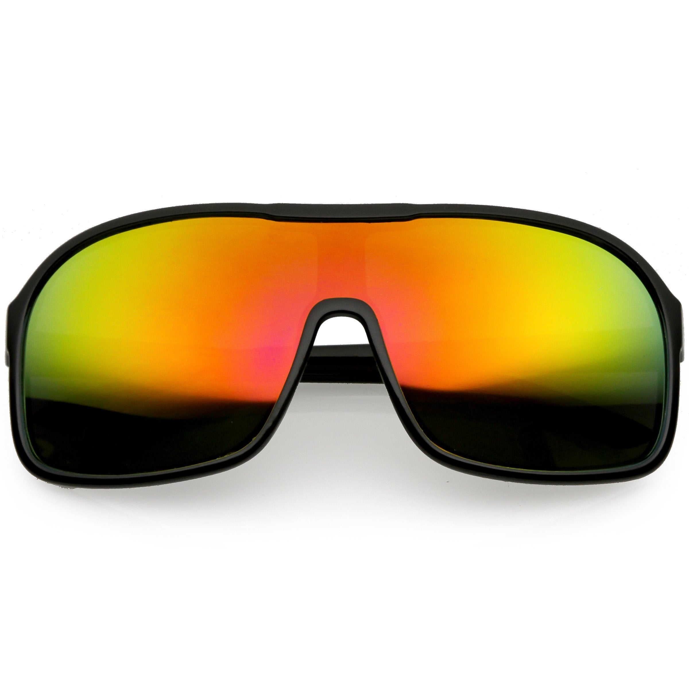 1980's Riding Sports Shield Sunglasses - Image 6