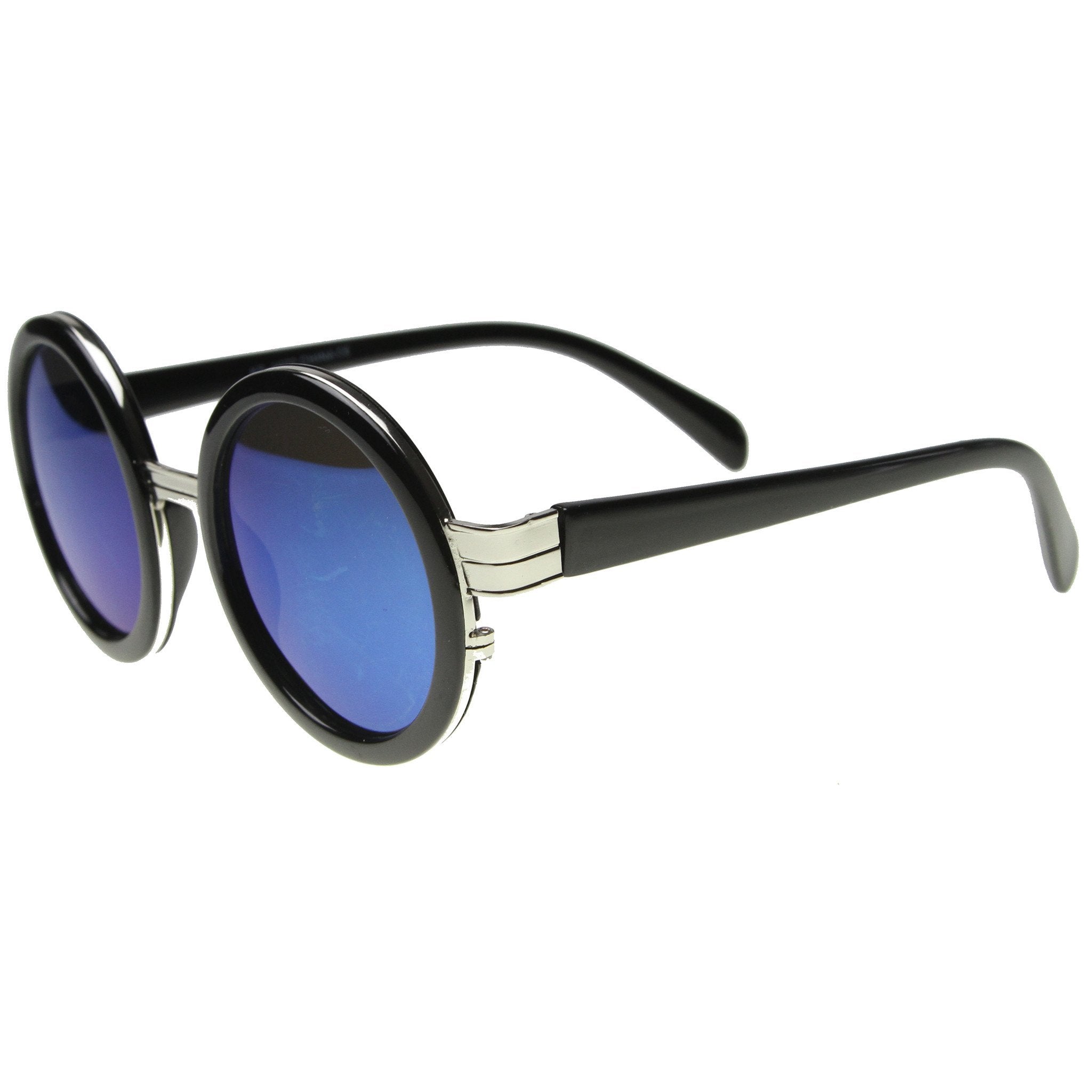 Metal Accents Retro Sunglasses - Image 2