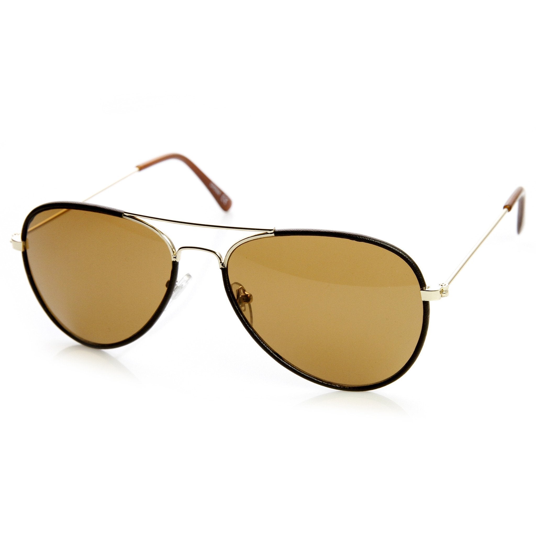 Metal Teardrop Aviator Sunglasses - Image 5