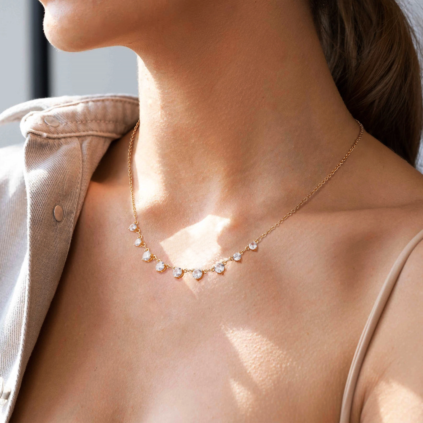 Bling Diamond Necklace - Image 3