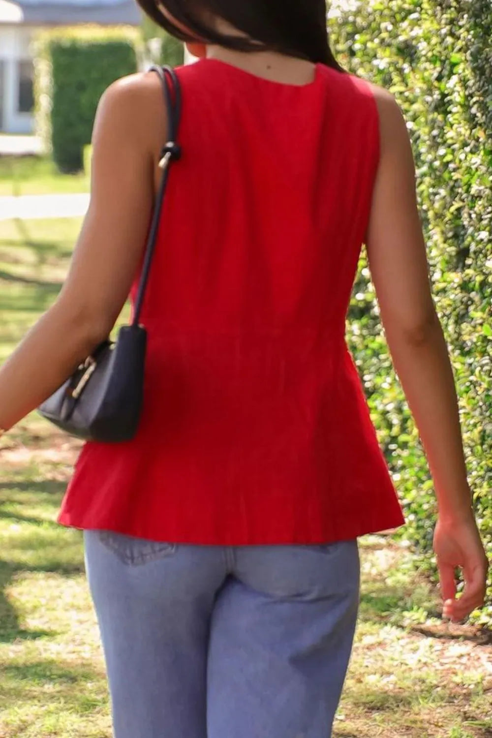 Button Down V-Neck Vest - Image 18