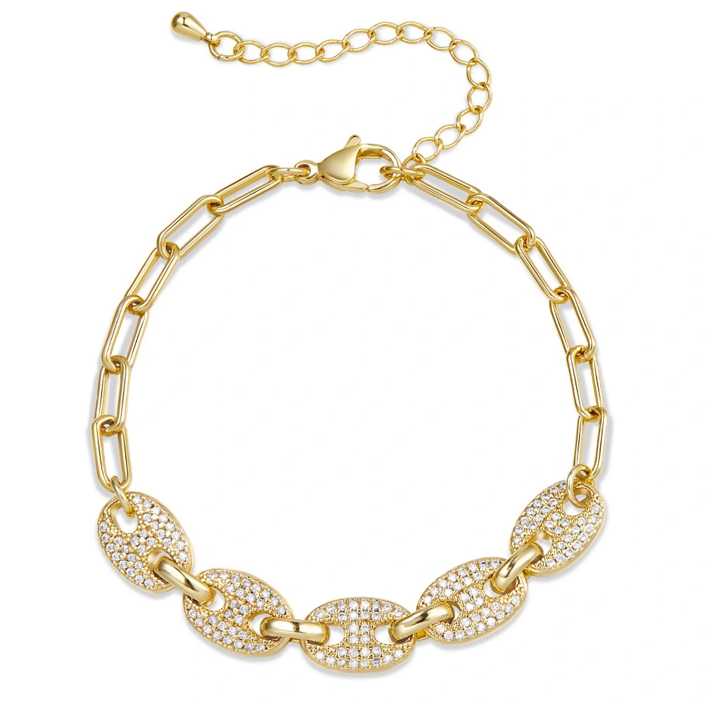 Sparking Round Bracelet With Diamond