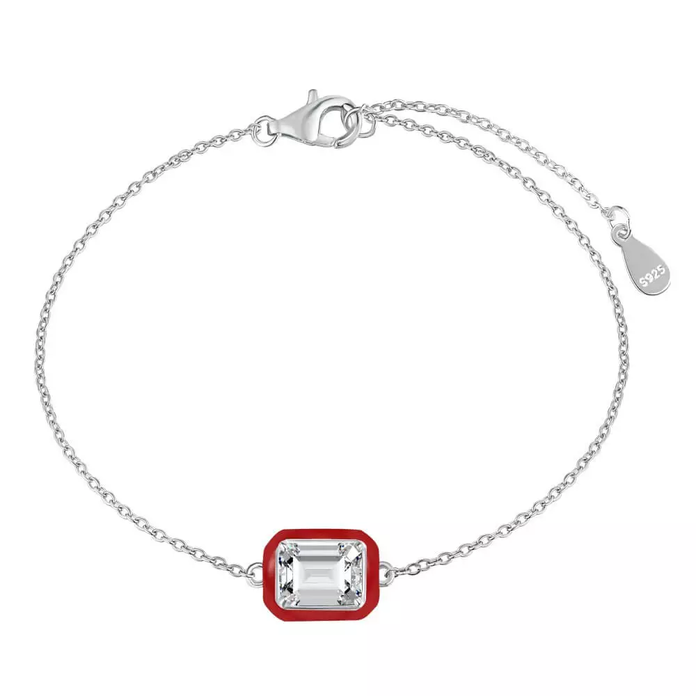 Enamel Candy Color Round Bracelet - Image 6