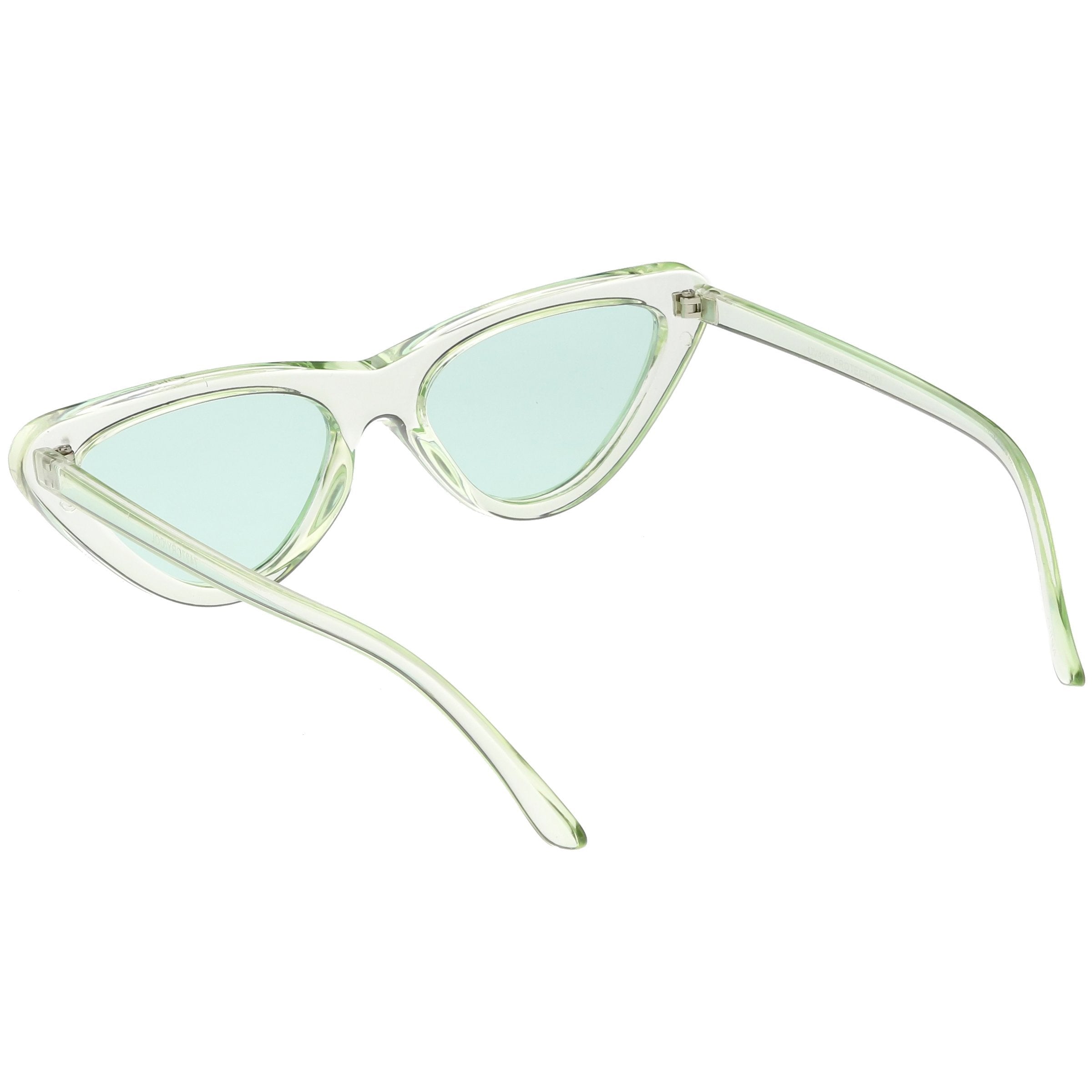 Colorful Retro Festival Cat Eye Sunglasses - Image 3