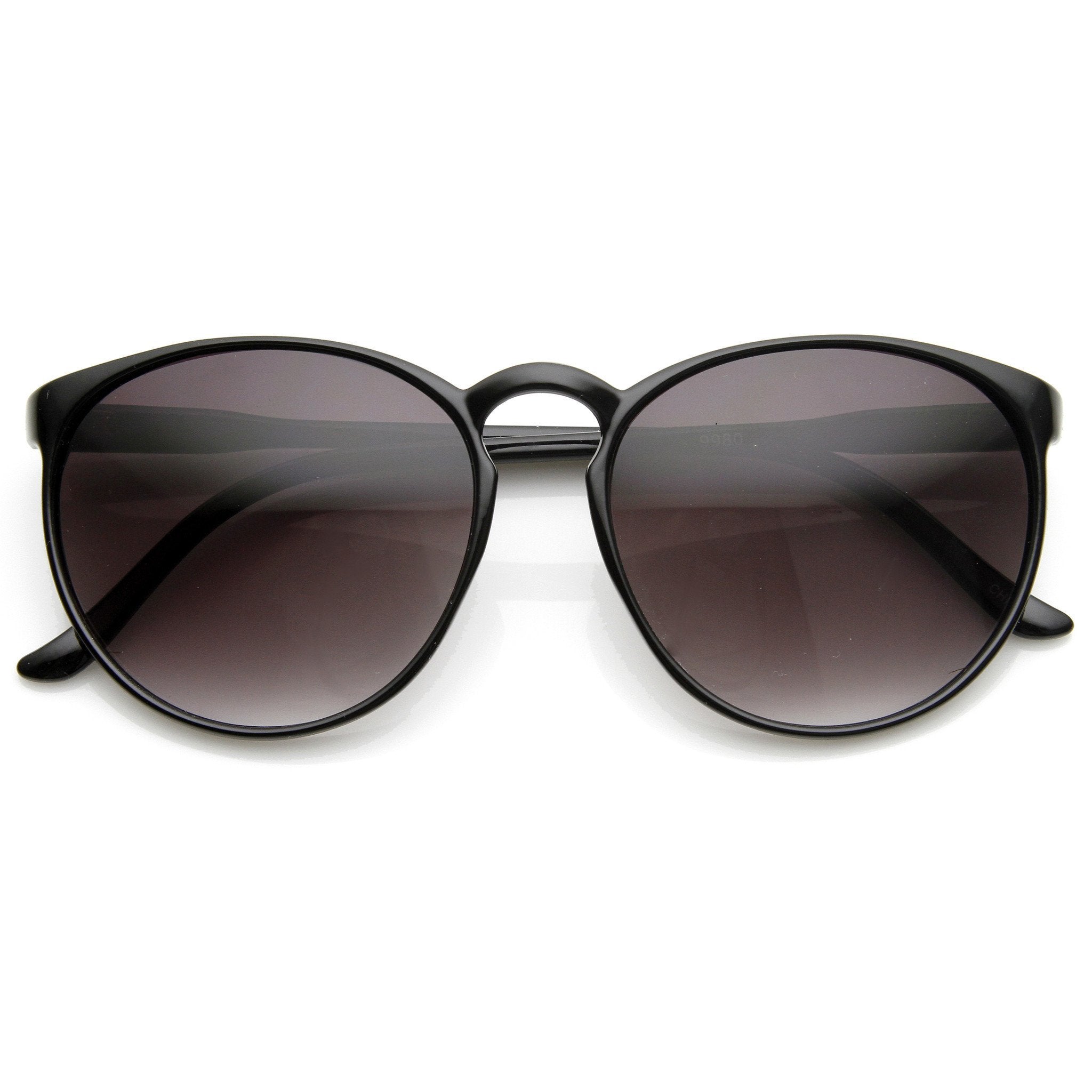 Large Round Key Hole Sunglasses - Image 4