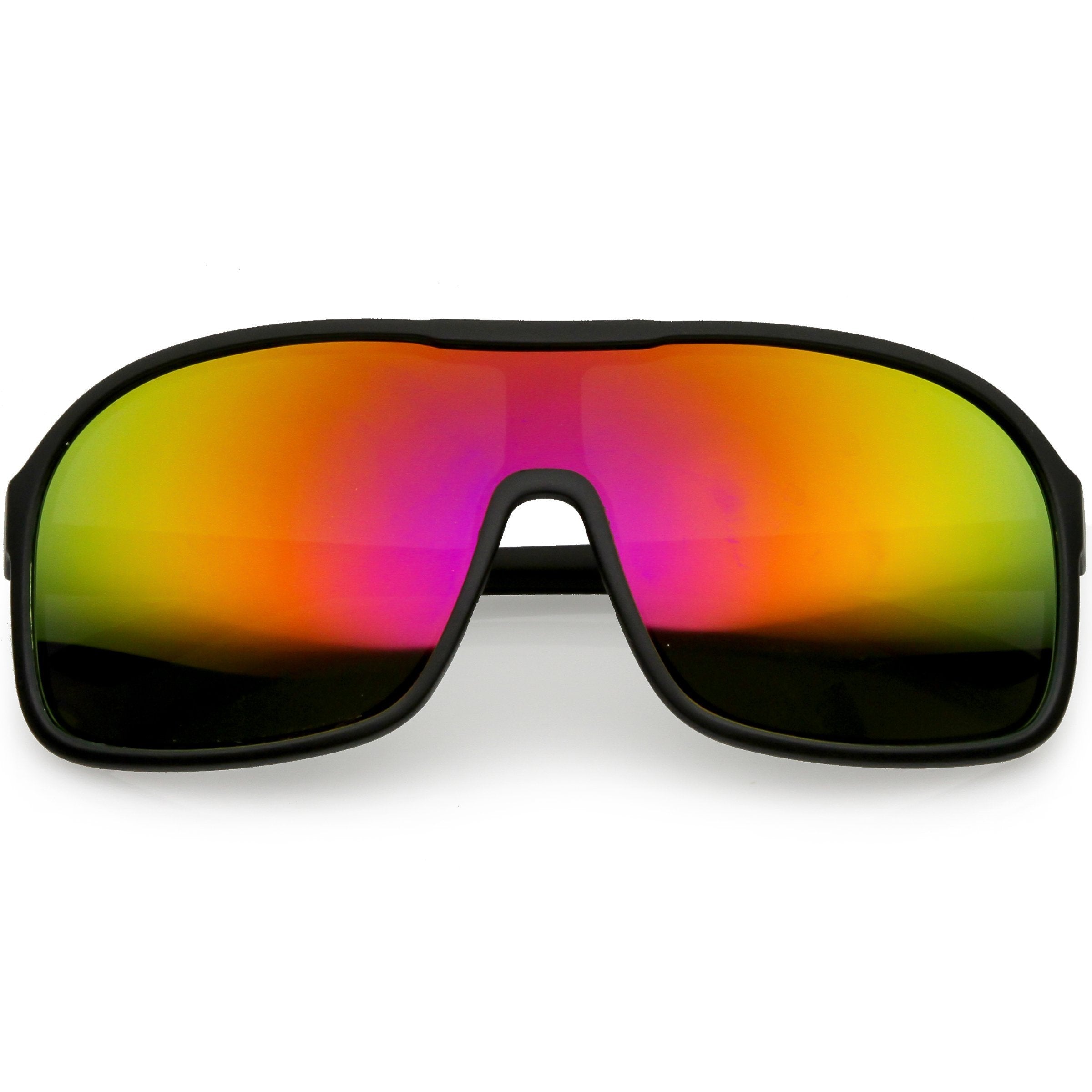 1980's Riding Sports Shield Sunglasses - Image 8