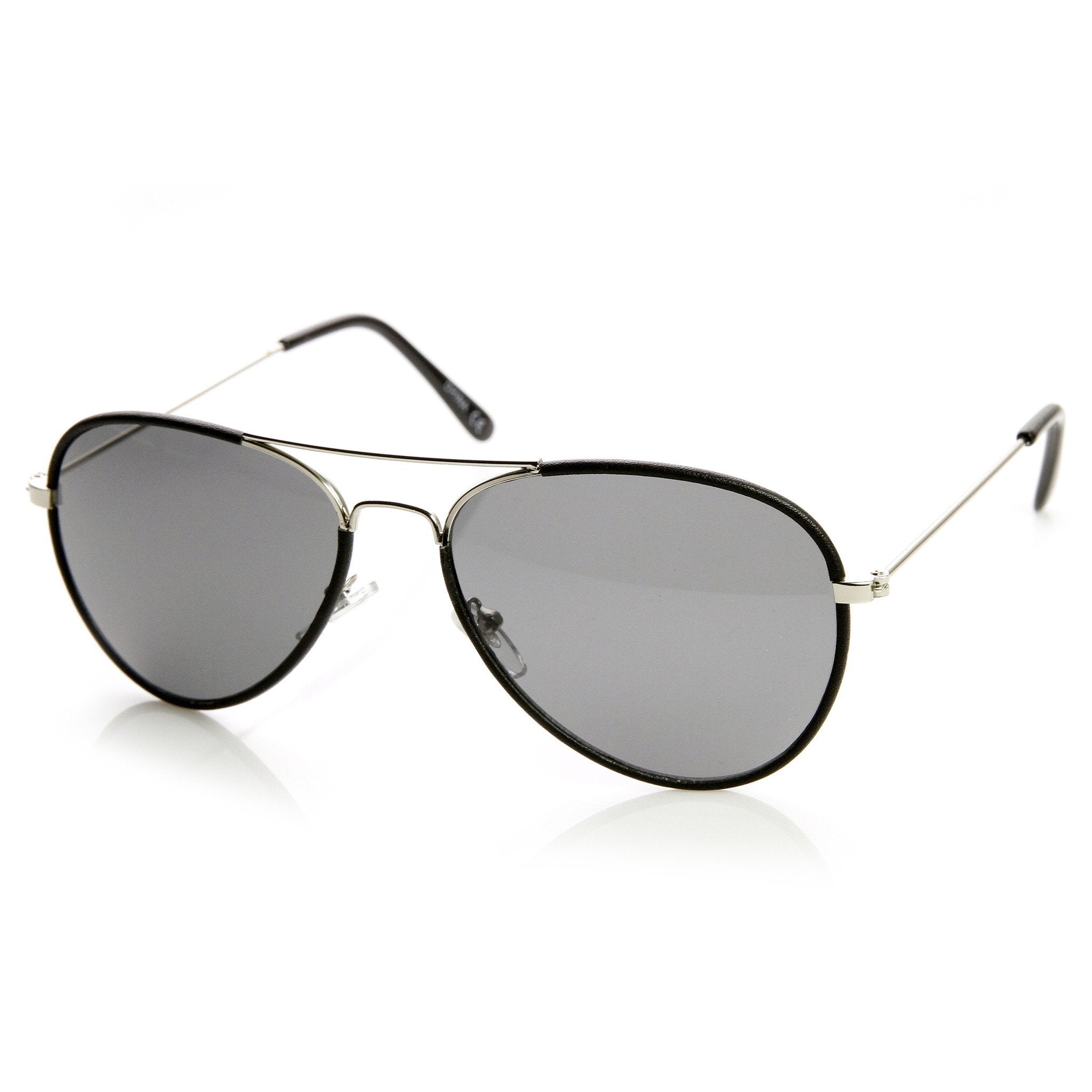 Metal Teardrop Aviator Sunglasses - Image 4