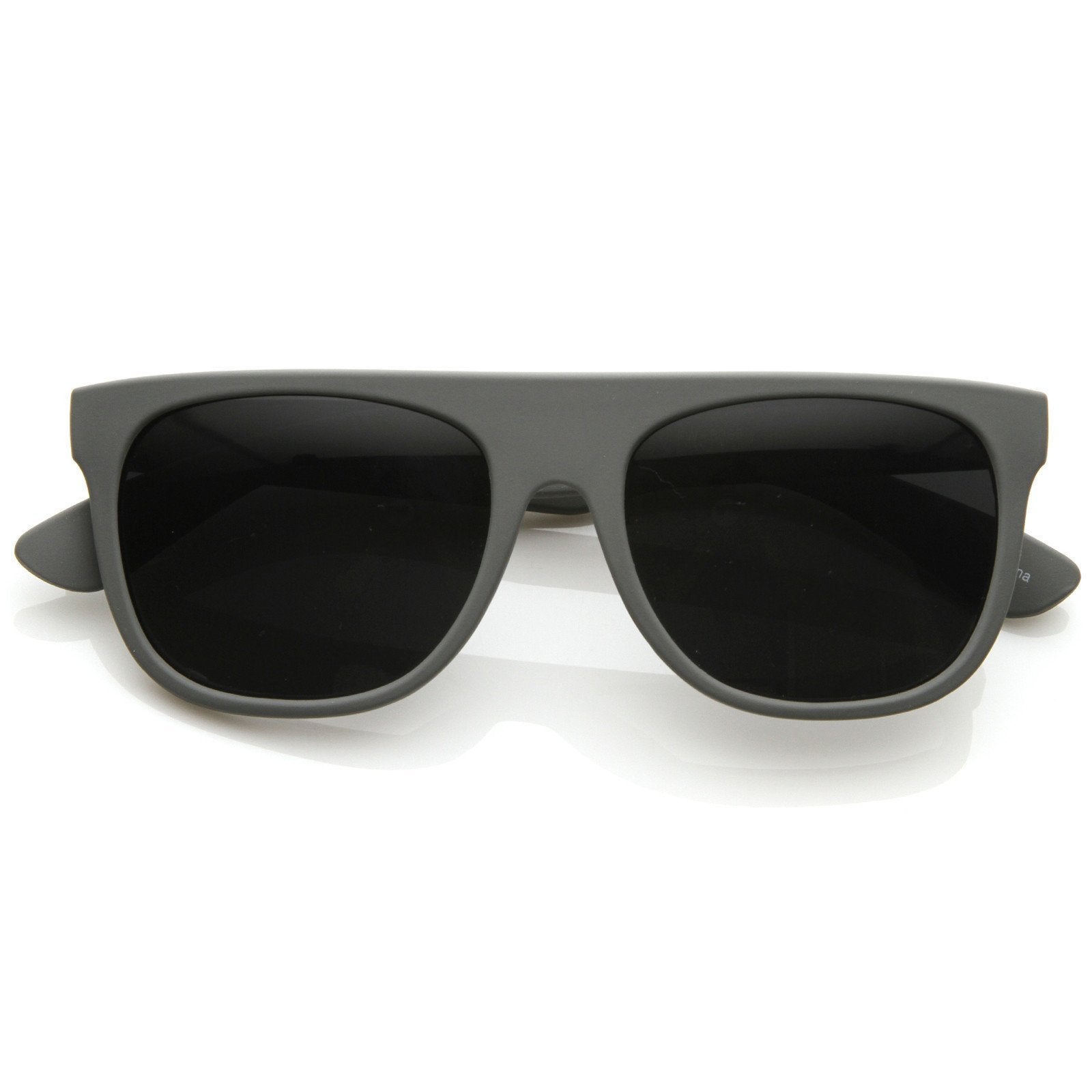 Super Flat Top Horned Rim Sunglasses - Image 8