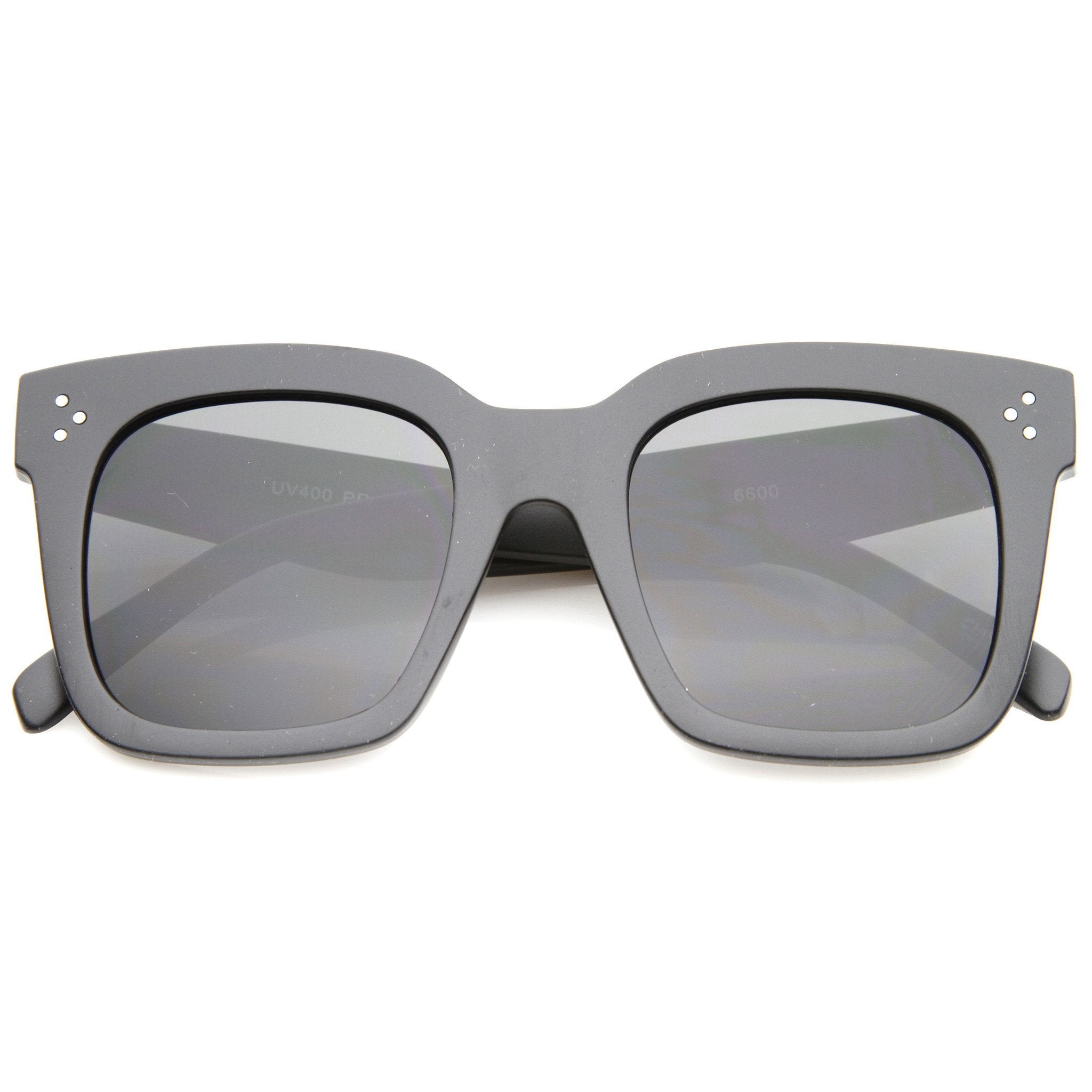 Oversize Horned Rim Sunglasses