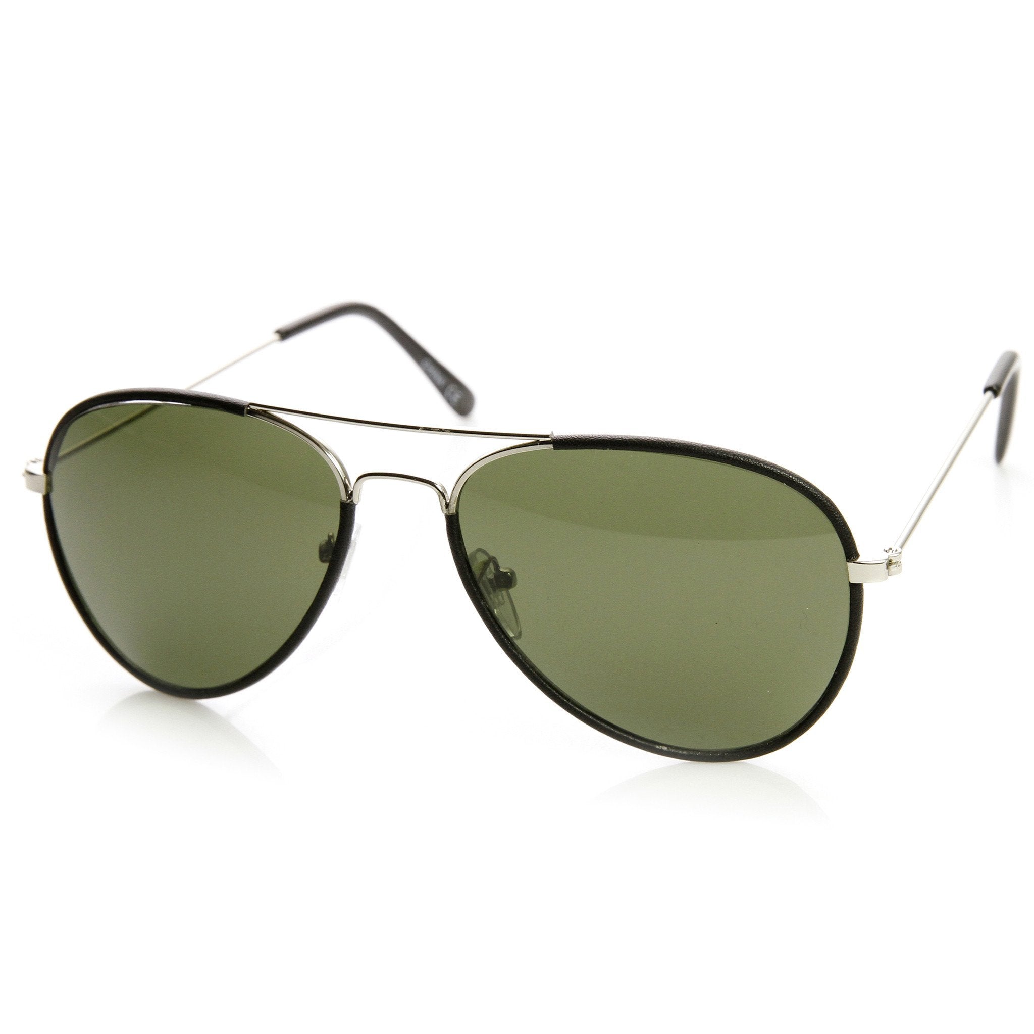 Metal Teardrop Aviator Sunglasses - Image 3