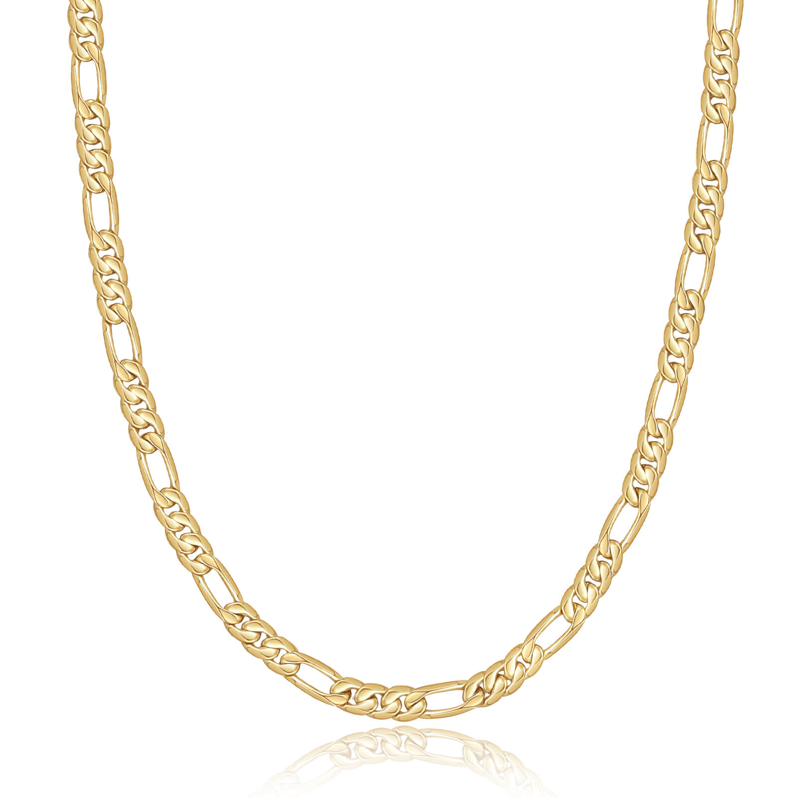 5mm Figaro Chain Necklace