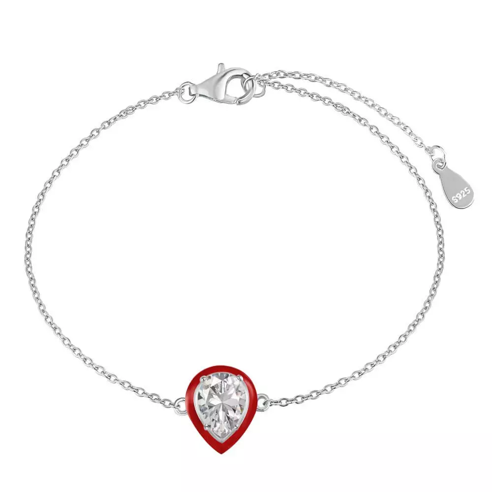 Enamel Macaron Round Water Drop Bracelet - Image 5