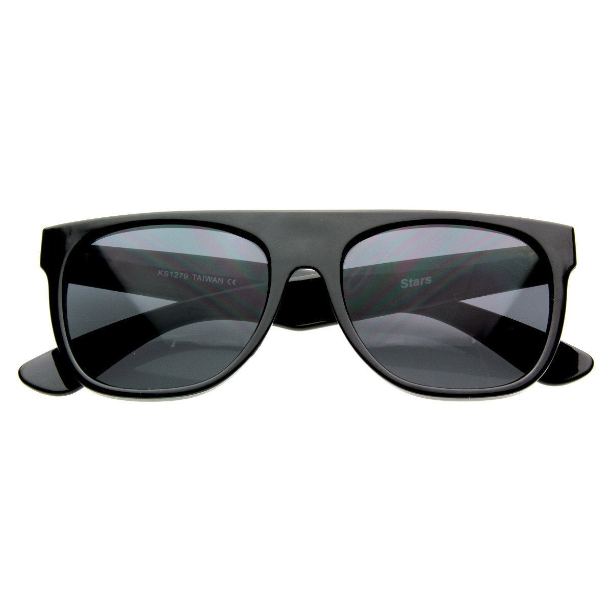 Super Flat Top Horned Rim Sunglasses