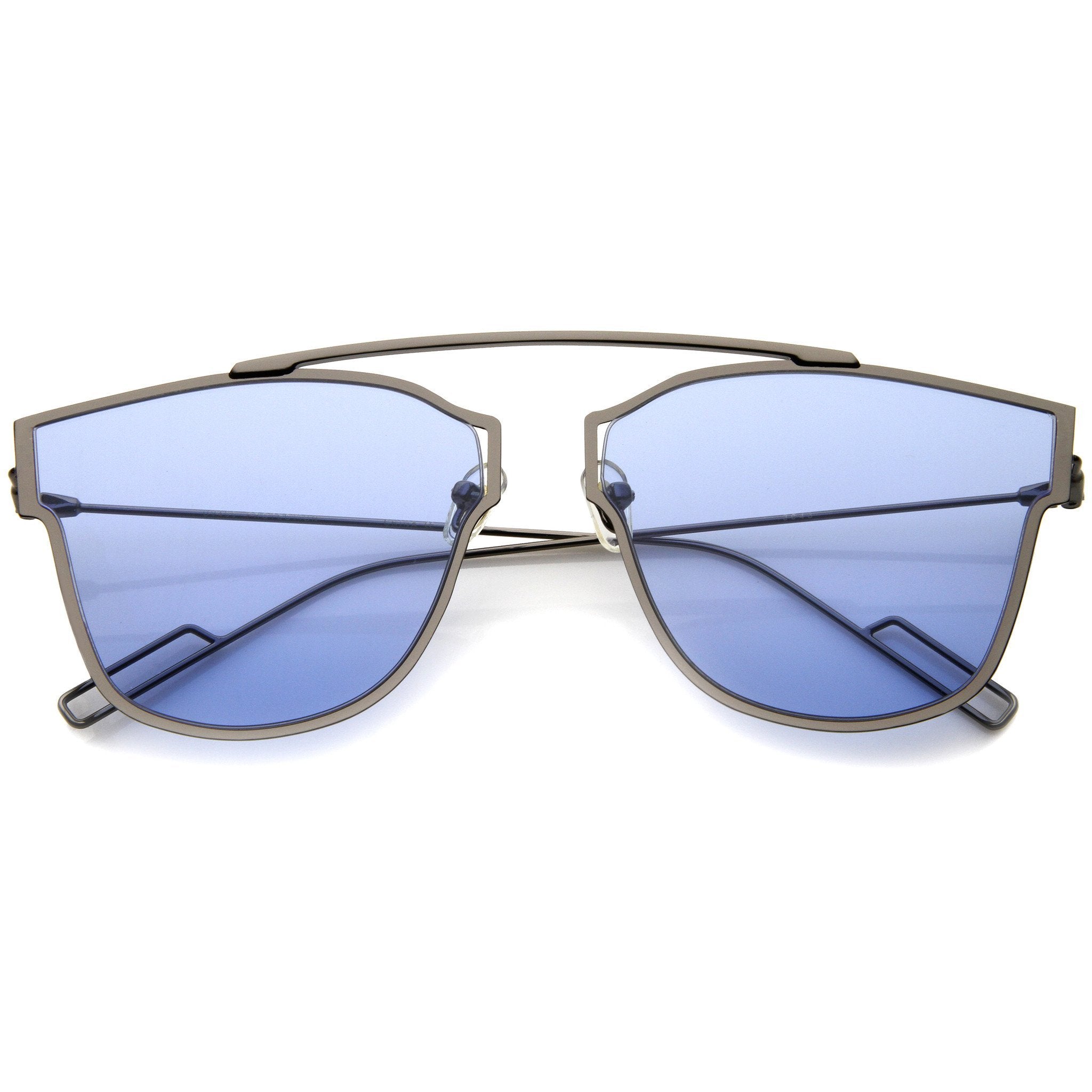 Thin Wire Frame Pantos Sunglasses - Image 6