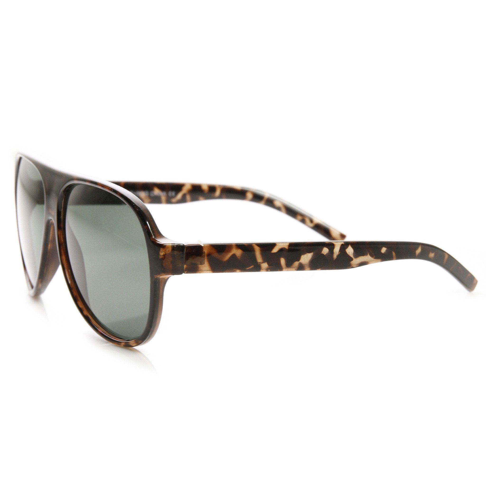 1980's Oversize Aviator Sunglasses - Image 3
