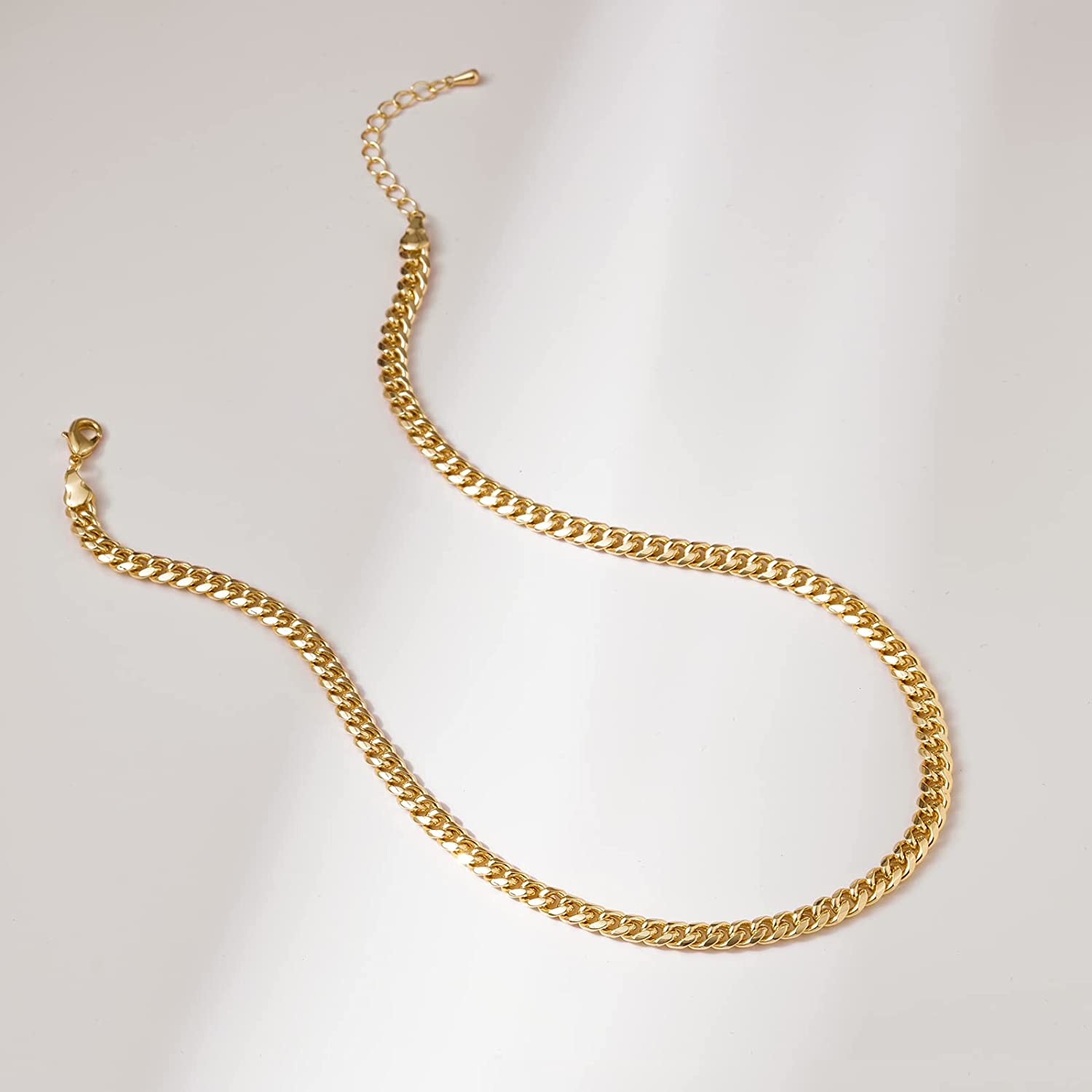 6mm Gorgeous Gold Cuban Link Chain - Image 3