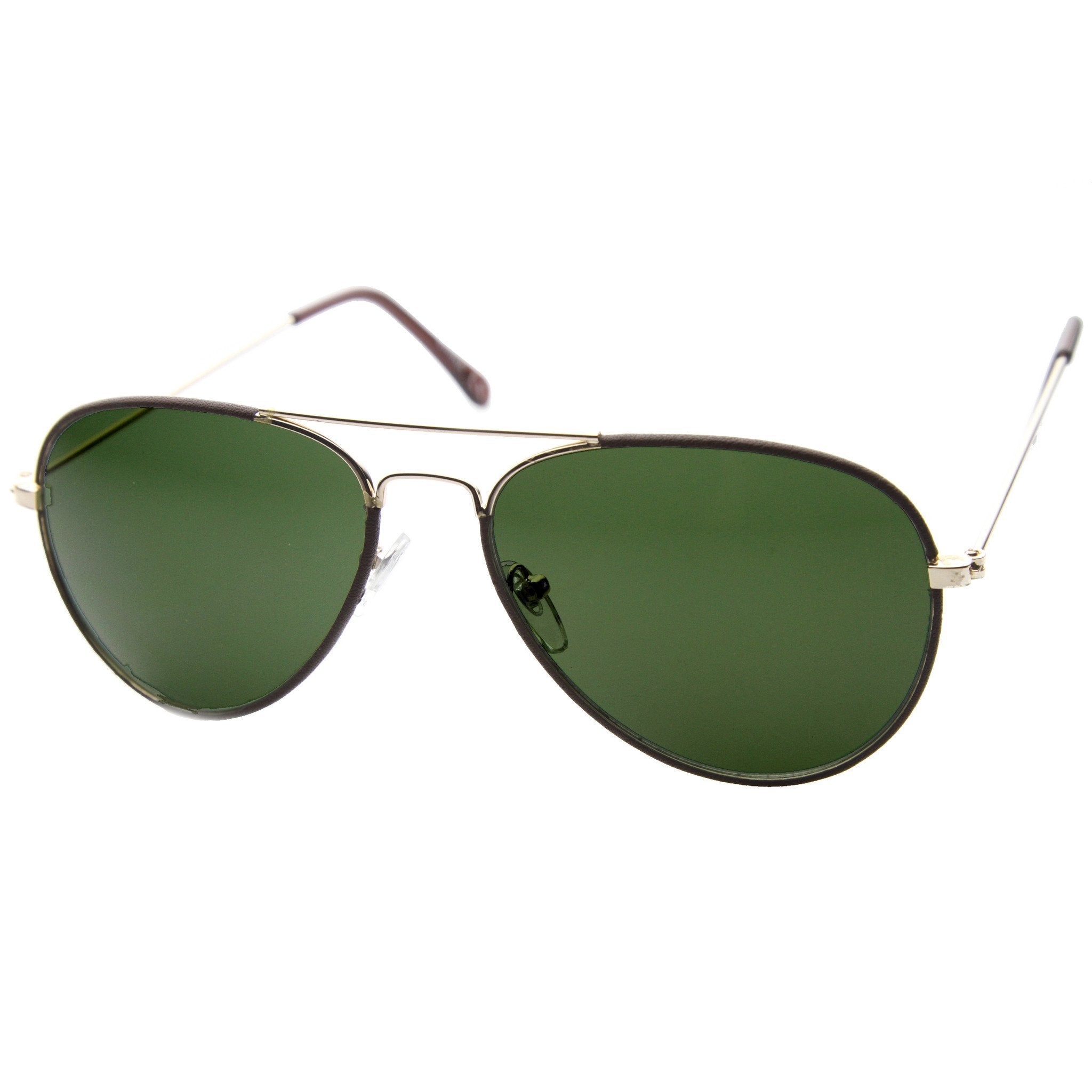 Metal Teardrop Aviator Sunglasses - Image 7