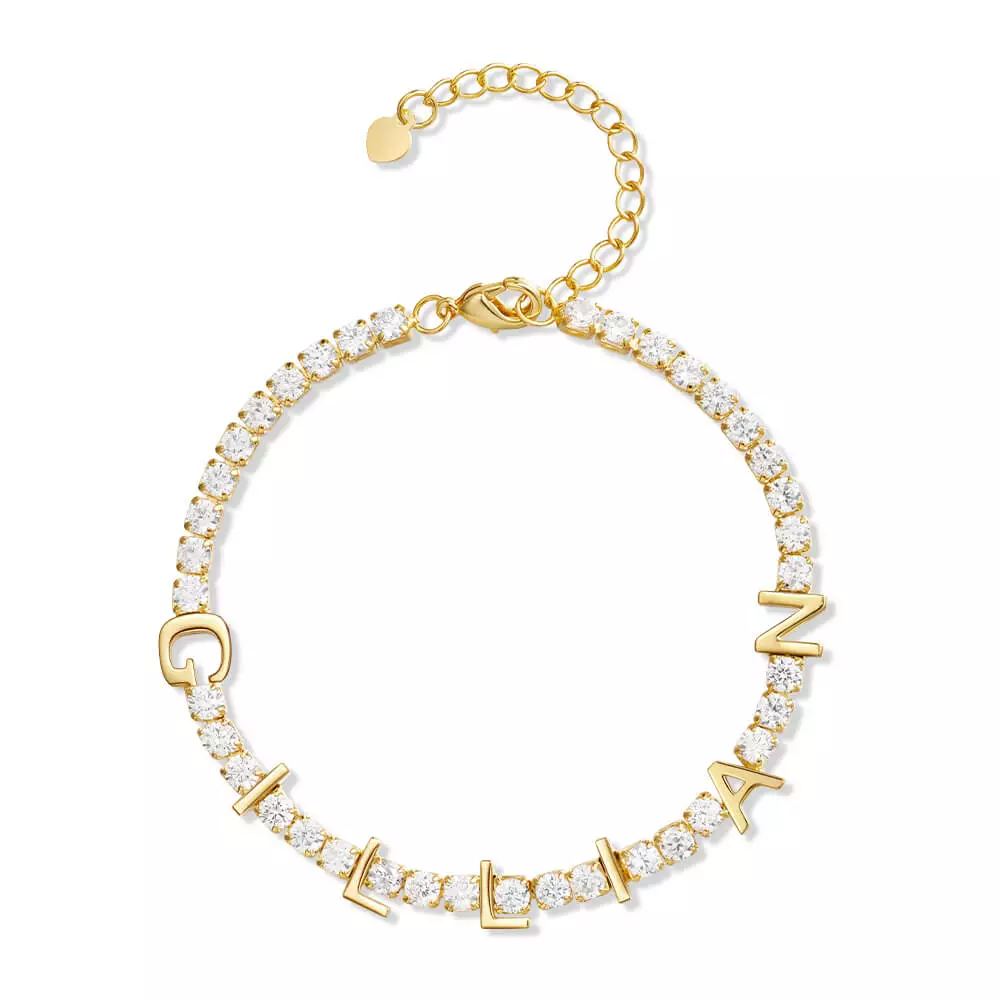 Custom Shining Tennis Bracelet