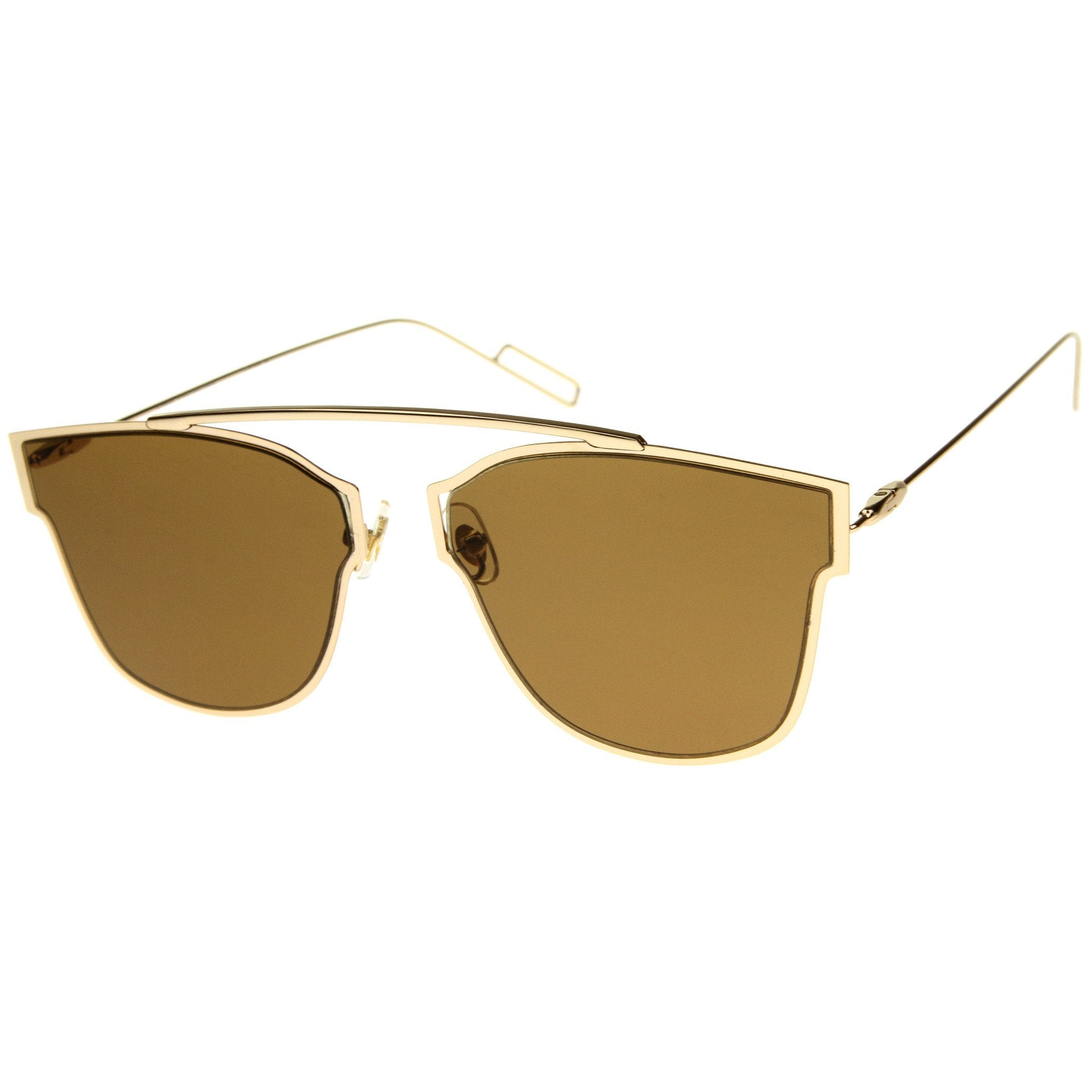 Thin Wire Frame Pantos Sunglasses - Image 2