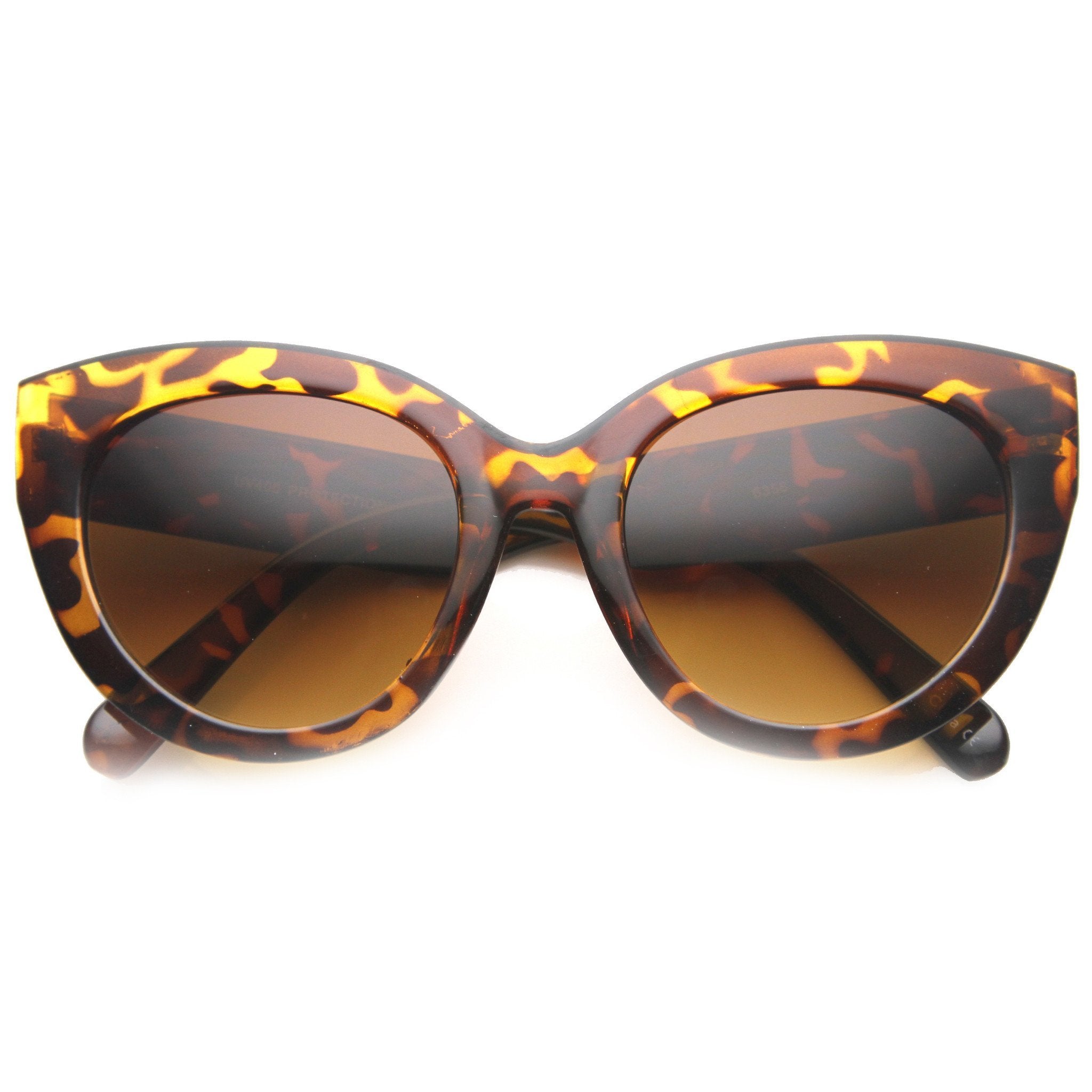 1950's Retro Oversize Cat Eye Sunglasses - Image 3