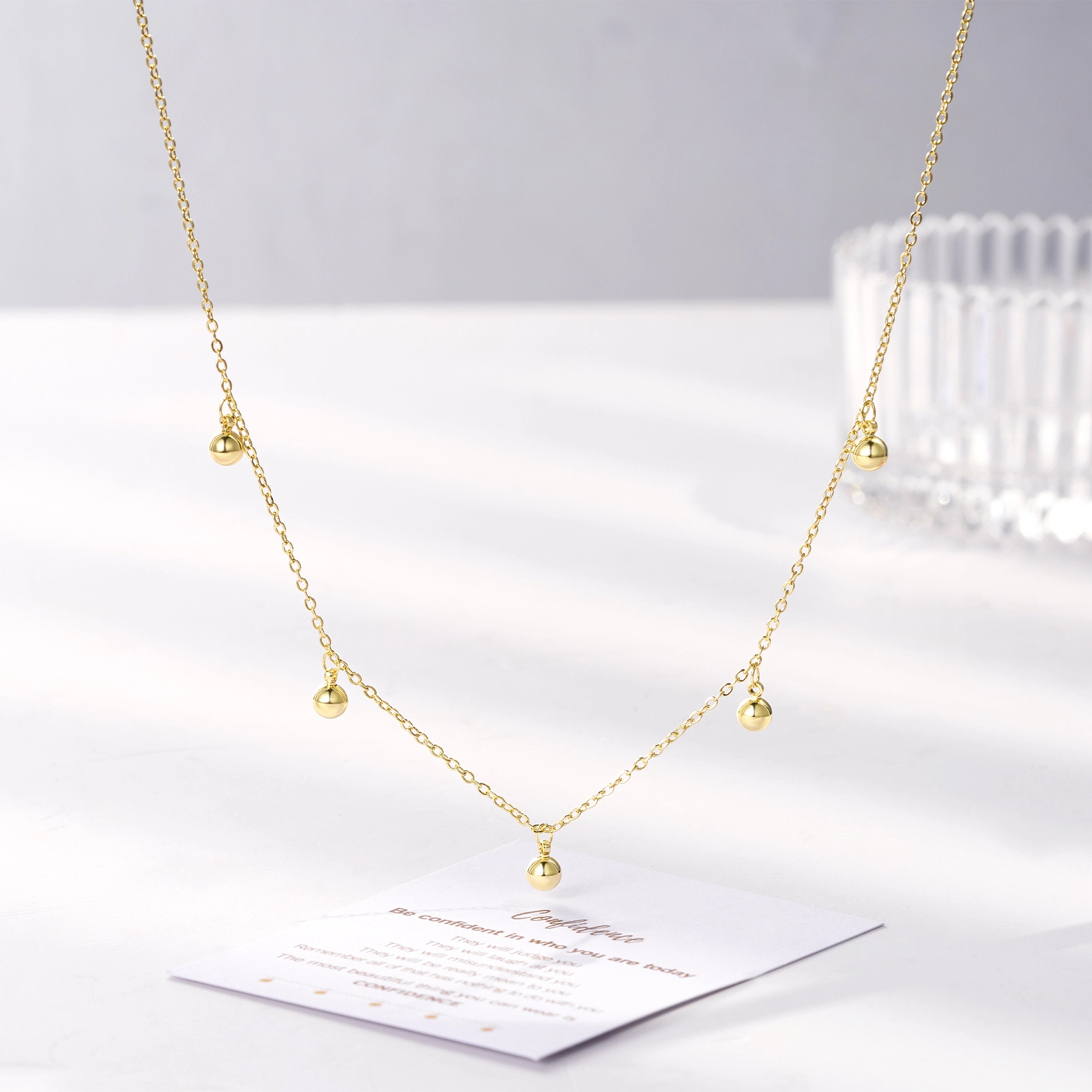 Round Beads Necklace - Image 2