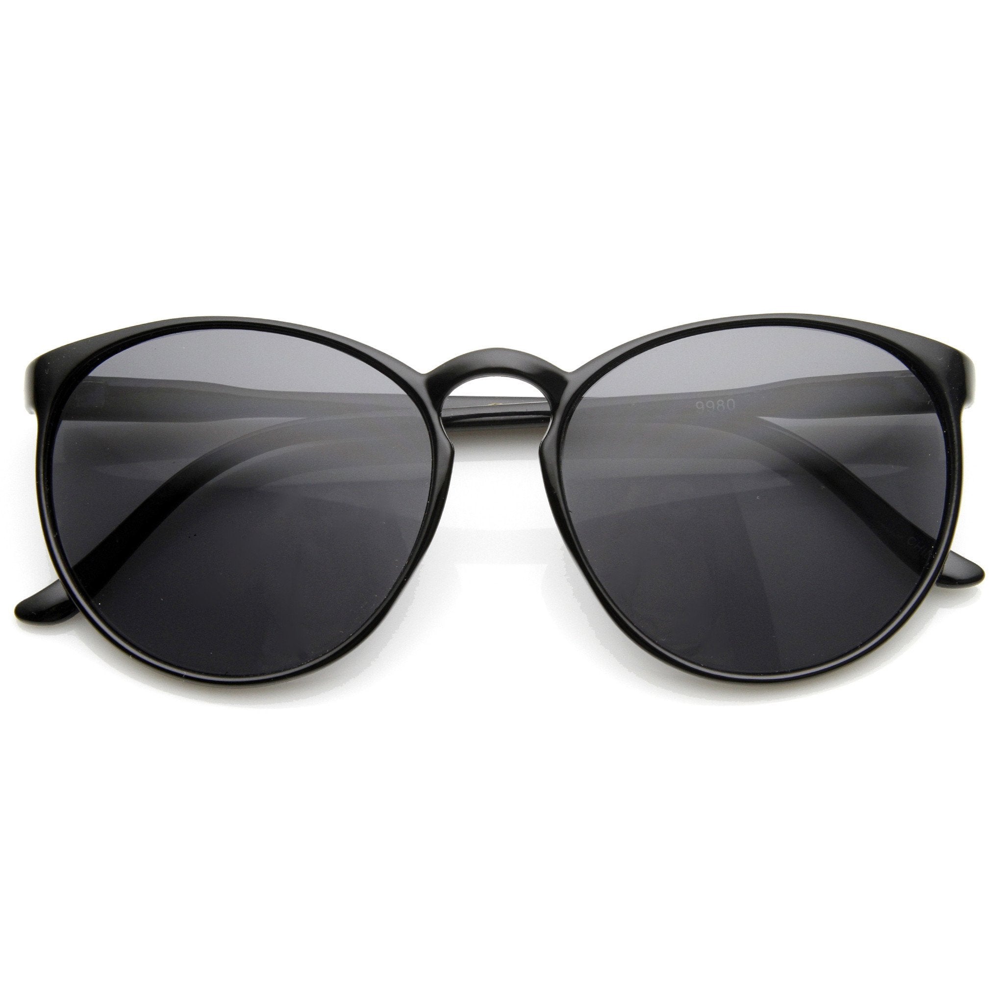 Large Round Key Hole Sunglasses - Image 6