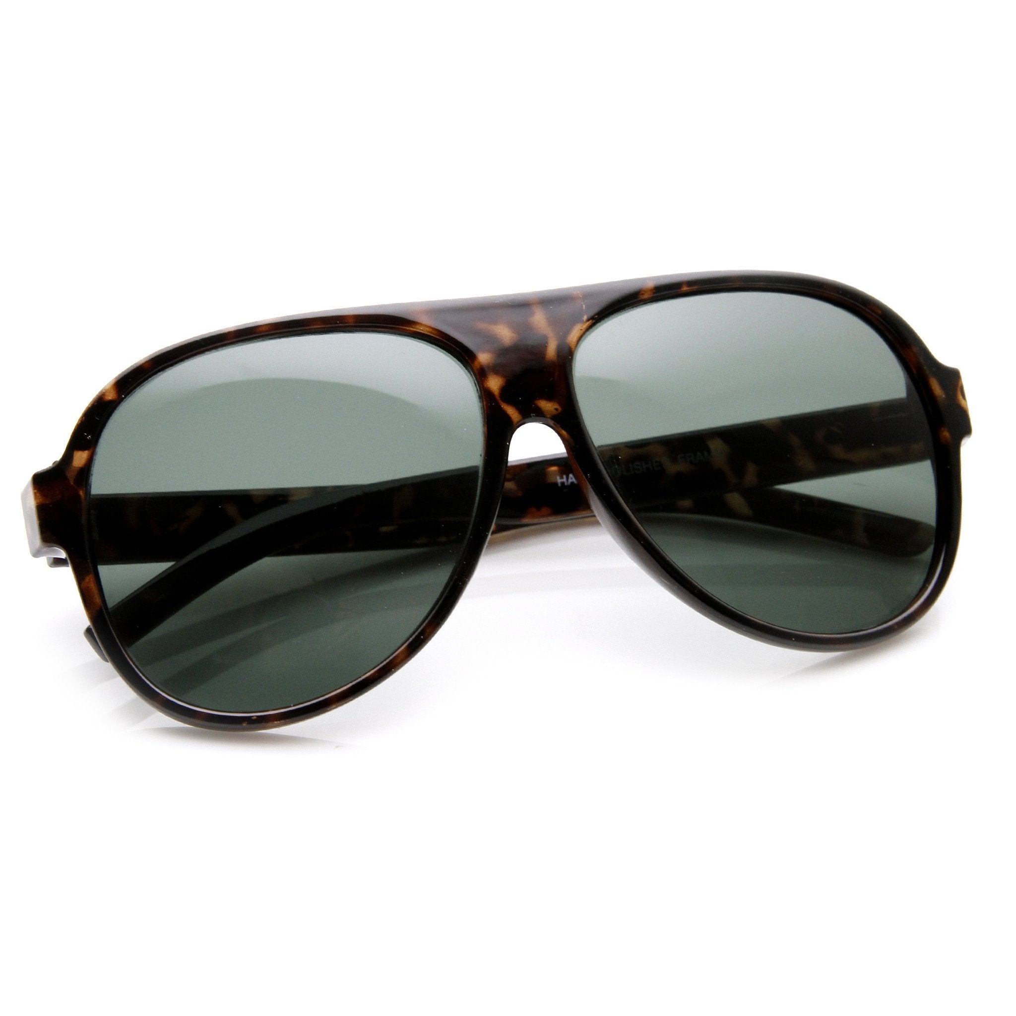 1980's Oversize Aviator Sunglasses - Image 4